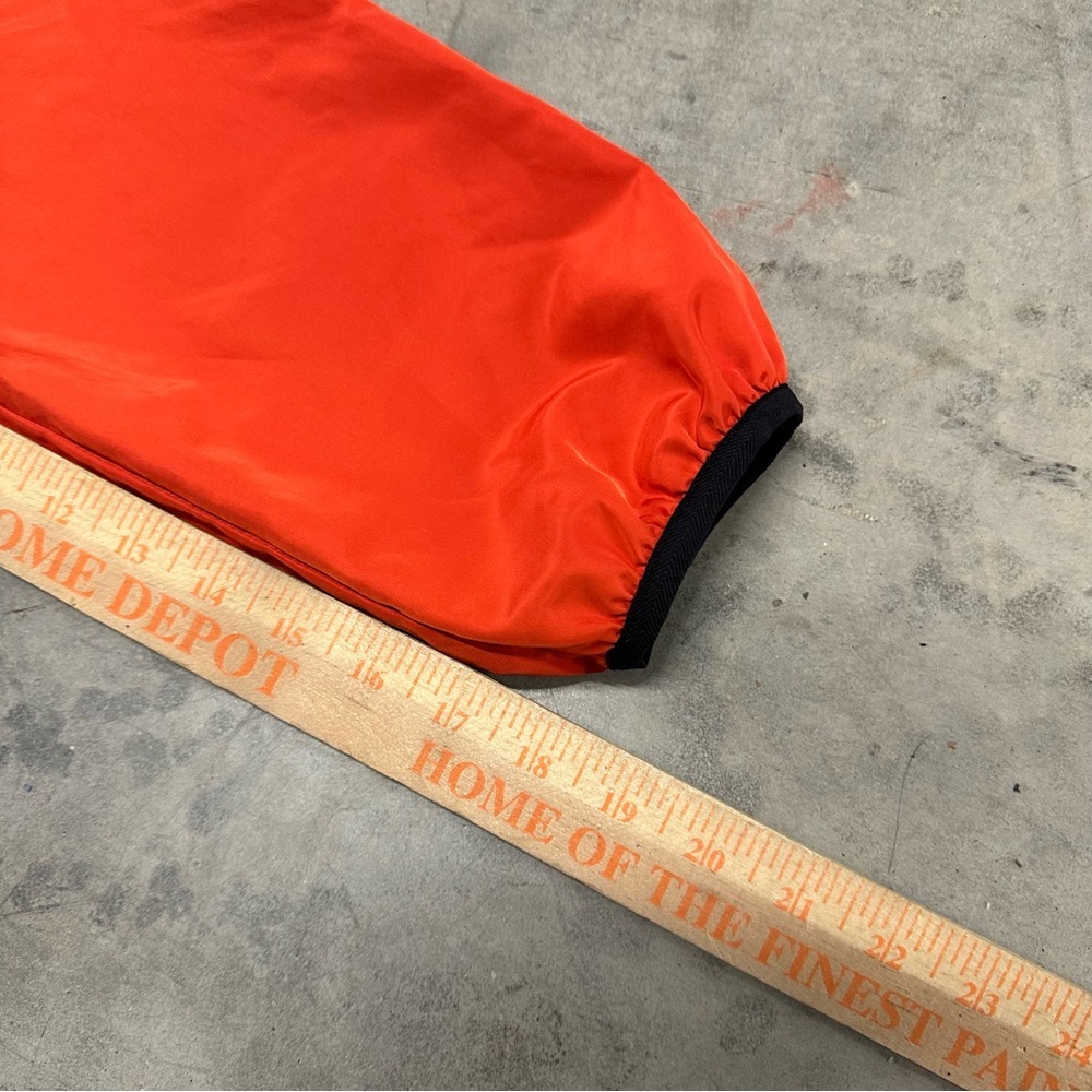 P.E. Nation Red Orange Anorak Jacket Womens Small - Picture 9 of 12